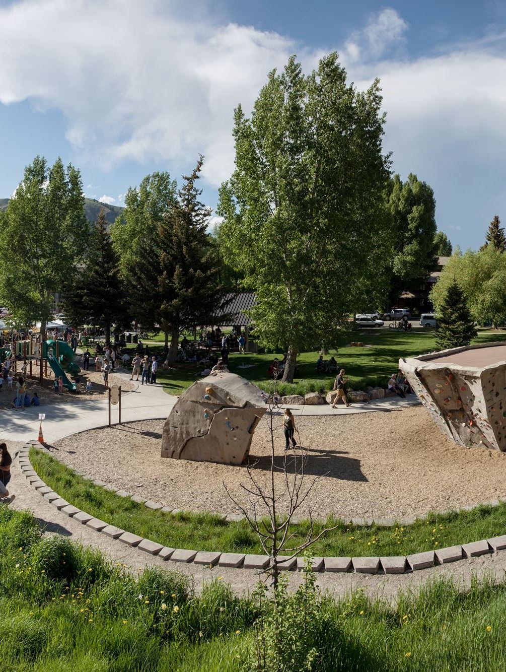 Boulder Park with Fisheye lens