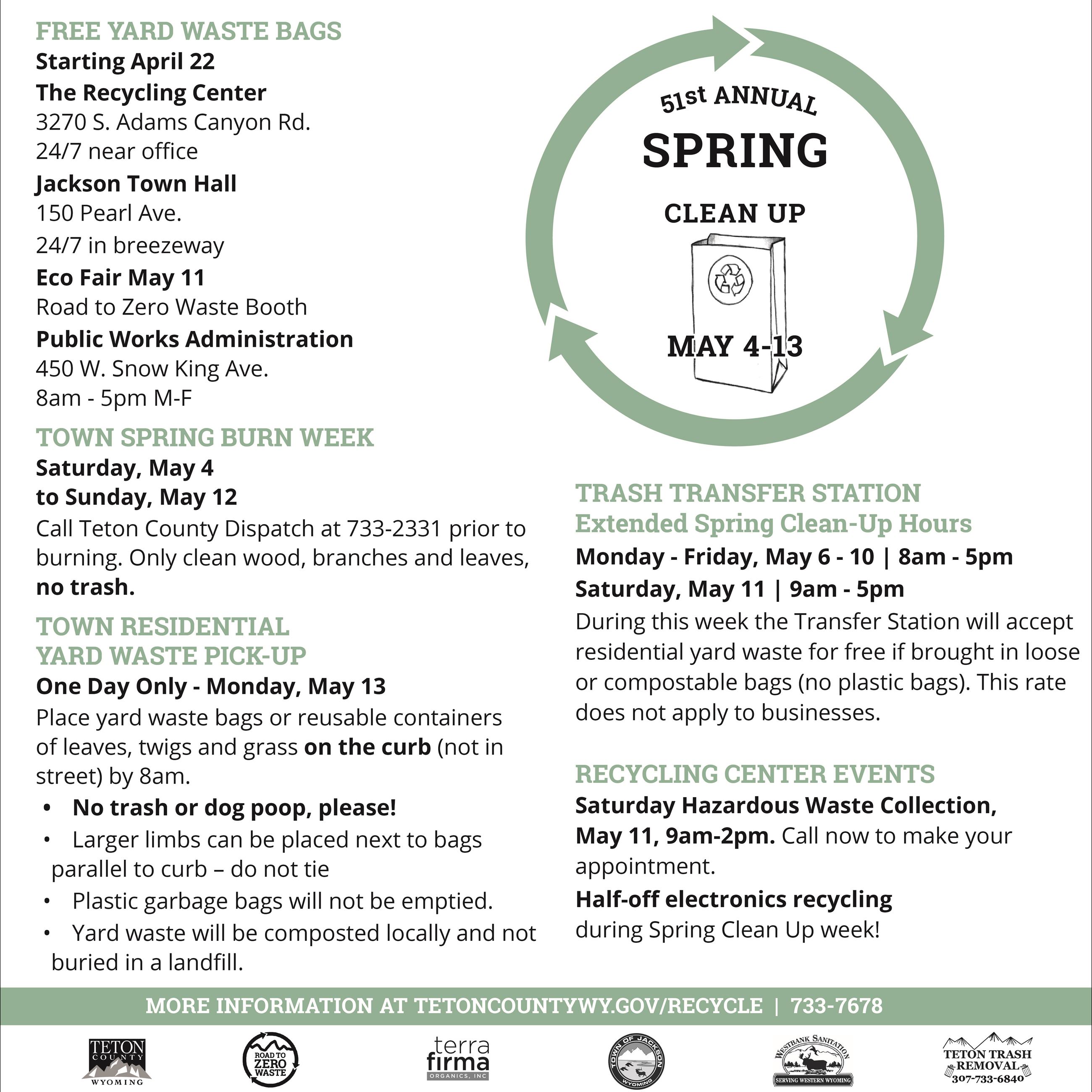 spring clean up 2019 SM